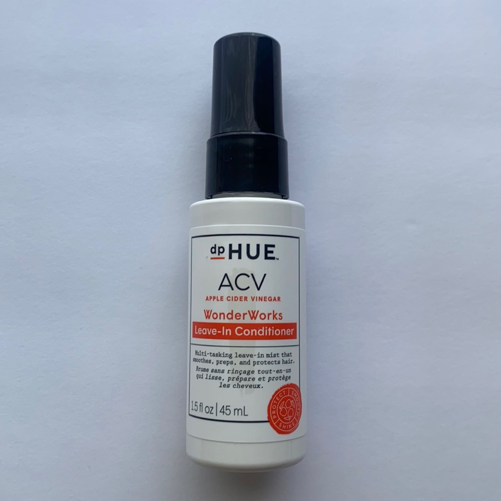 Dp Hue ACV apple cider vinegar wonder works leave in conditioner SAMPLE